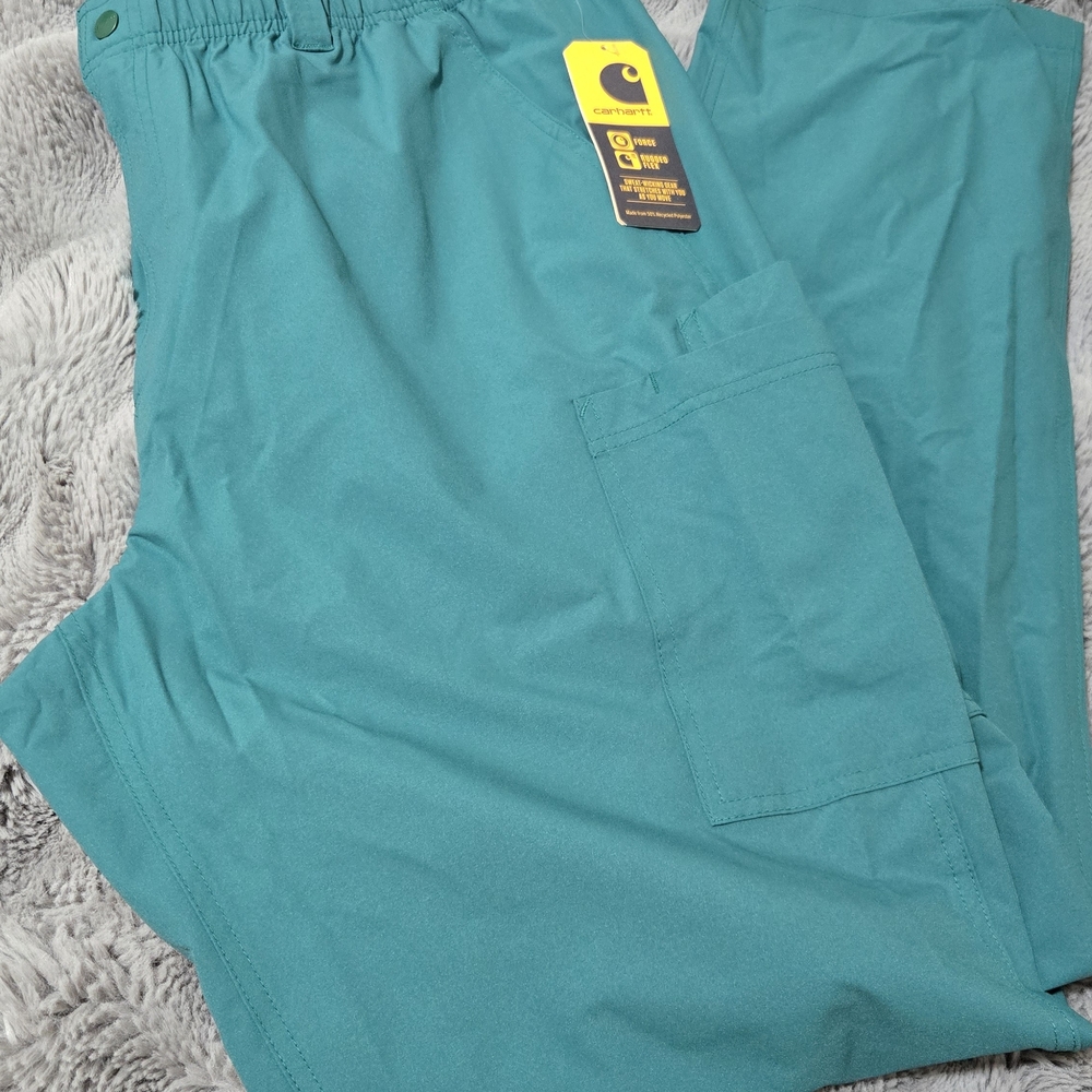 Carhartt Teal Work Pants